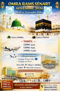 OMRA – NOVEMBRE 2026